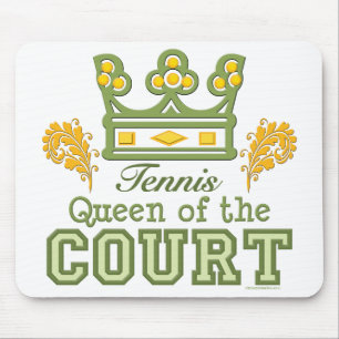 Königin des Gerichts-Tennis Mousepad