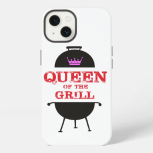 Königin des Grills, rosa Krone rot iPhone 13 Hülle