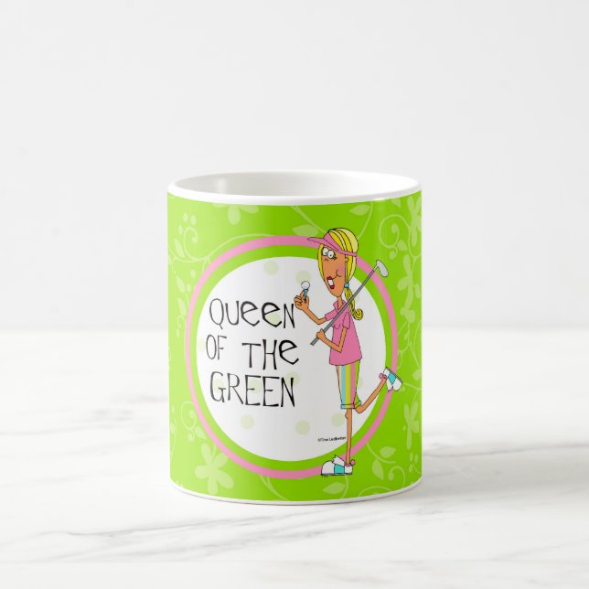 Königin des Grüns Tasse (Mittel)