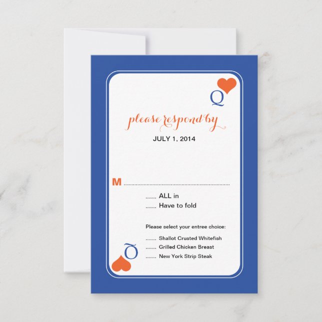 Königin des Herzens Deck der Karten UAWG Wedding (Vorderseite)