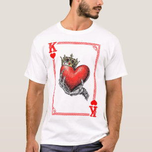 Königin des Herzens Kartenspiel - Übereinstimmung T-Shirt