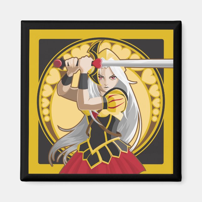 Königin des Herzens Magnet (Vorne)