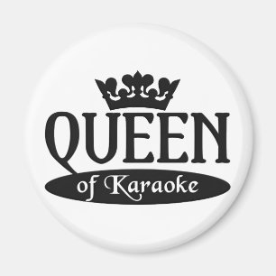 Königin des Karaoke-Magneten Magnet
