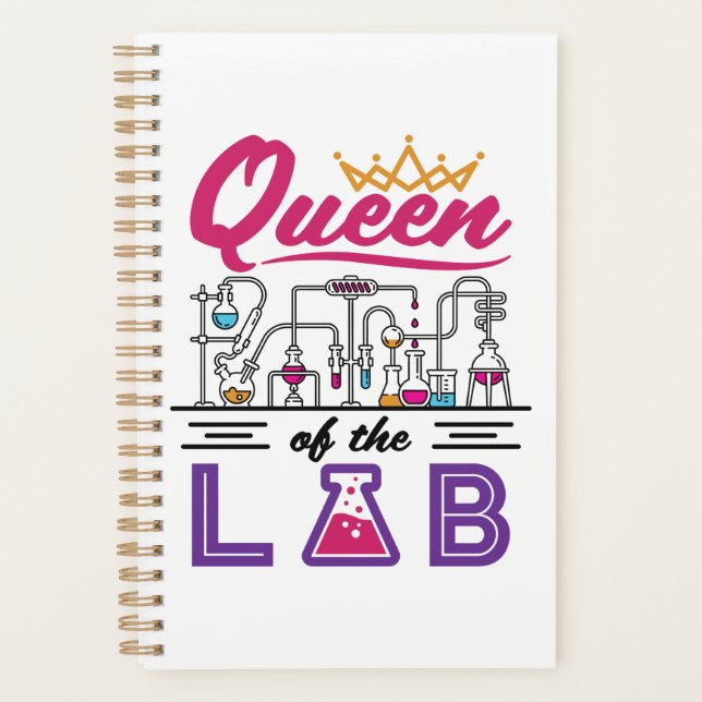 Königin des Labrador Laboratory Technician Scienti Planer (Vorderseite)