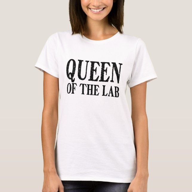 Königin des Labradors T-Shirt (Vorderseite)