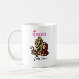 Königin des Leos (sitzend) Kaffeetasse