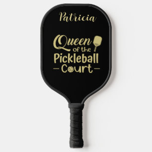 Königin des Pickleball Court Pickleball Paddel Pickleball Schläger