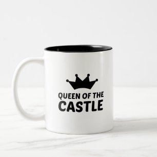 KÖNIGIN DES SCHLOSSES ZWEIFARBIGE TASSE
