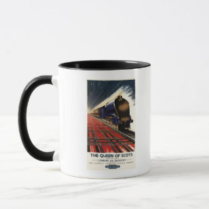 Königin des Schottenpullman-Zugs Tasse