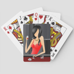 Königin des Spiels - Las Vegas Casino Spielkarten