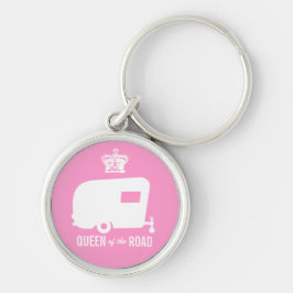 Königin des Straße Vintagen Schlüsselanhänger