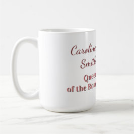 Königin des Straßenfahrers Kaffeetasse