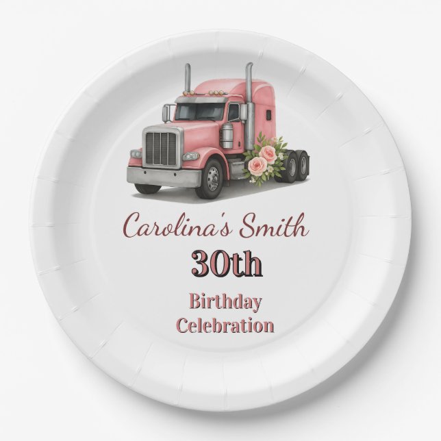 Königin des Straßenfahrers Pappteller (Vorderseite)