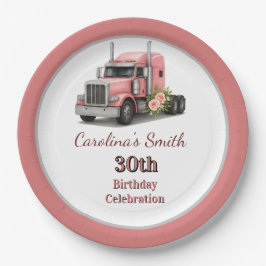 Königin des Straßenfahrers Pappteller