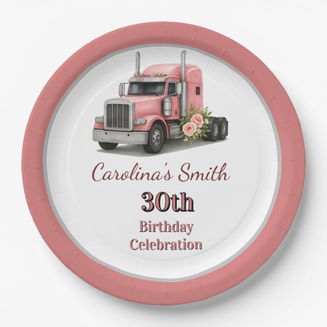 Königin des Straßenfahrers Pappteller (Vorderseite)