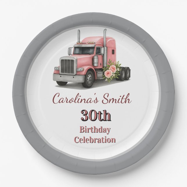 Königin des Straßenfahrers Pappteller (Vorderseite)