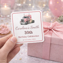 Königin des Straßenfahrers Quadratischer Aufkleber