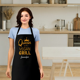 Königin des Veganen Grills Schürze