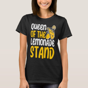Königin des Zitronensaft-Stand-Limonaden-Geschäfts T-Shirt