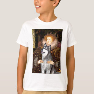 Königin Elisabeth I. - Alaskan Malamute T-Shirt