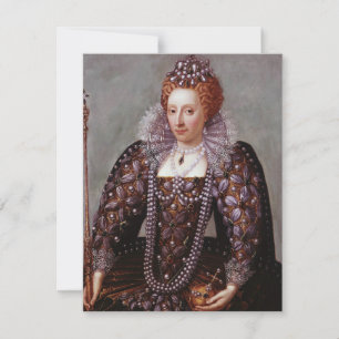 Königin Elisabeth I. mit Perlen