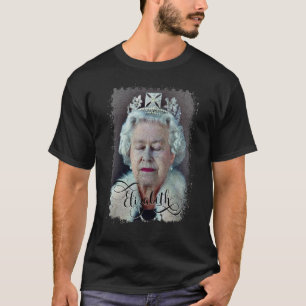 Königin Elisabeth II. Britische Kronenkönigin E T-Shirt