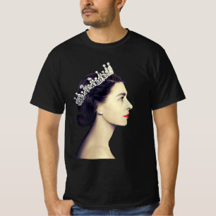 "Königin Elisabeth II. - Die junge Königin Puzzle T-Shirt