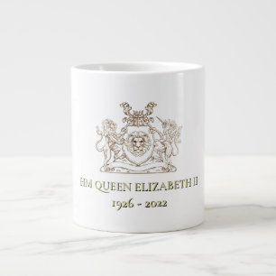 Königin Elisabeth II. Gedenkstätte Keepake Tee Tas Jumbo-Tasse