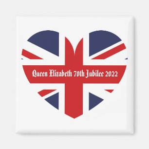 Königin Elizabeth 70. Jubilee Magnet
