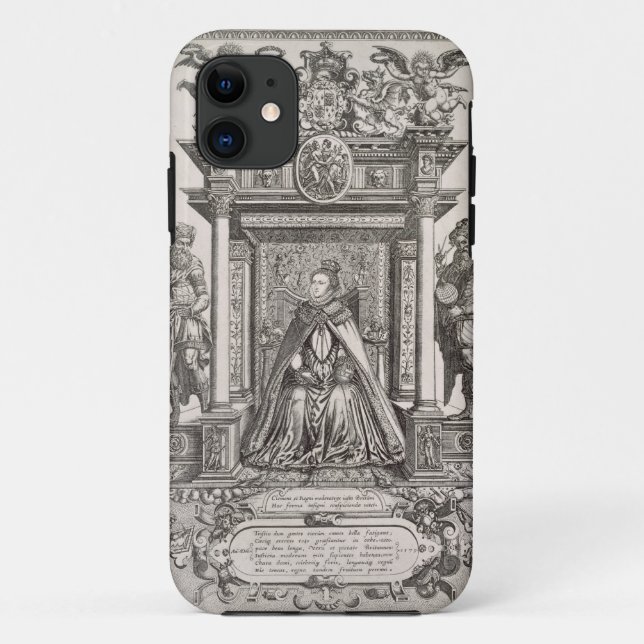 Königin Elizabeth I (1533-1603) als Gönner von Case-Mate iPhone Hülle (Rückseite)