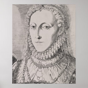 Königin Elizabeth I (1533-1603), c.1572-75 Poster