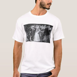 Königin Elizabeth I adelnder Francis Drake T-Shirt