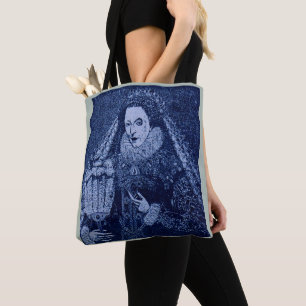 Königin Elizabeth I. blau