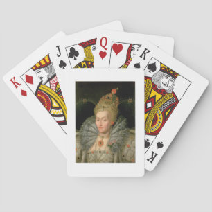 Königin Elizabeth I (Büstenbild) (siehe auch Spielkarten