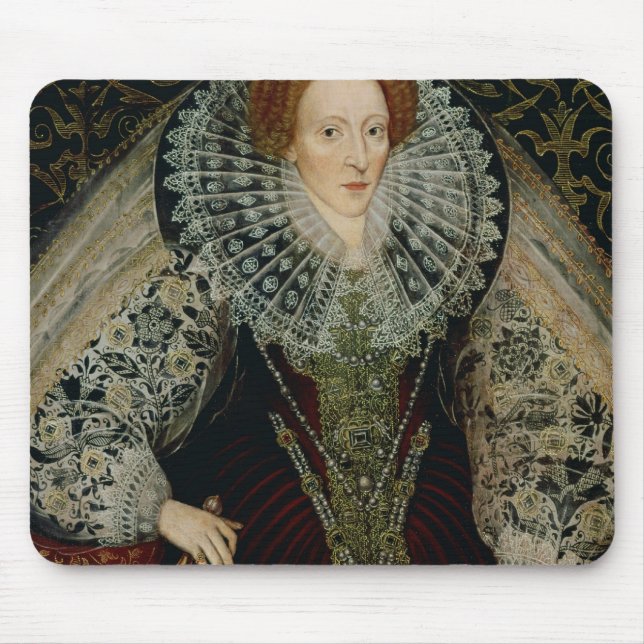 Königin Elizabeth I, c.1585-90 Mousepad (Vorne)