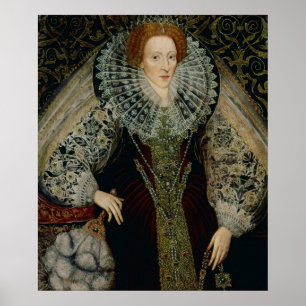 Königin Elizabeth I., c.1585-90 Poster