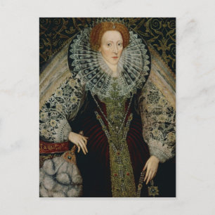 Königin Elizabeth I., c.1585-90 Postkarte