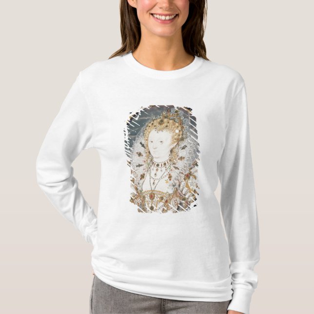 Königin Elizabeth I, c.1595-1600 T-Shirt (Vorderseite)