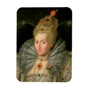 Königin Elizabeth I (Fehlschlaglängenporträt) Magnet