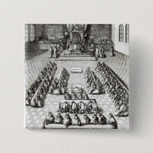 Königin Elizabeth I im Parlament Button