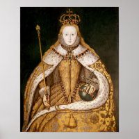 Königin Elizabeth I. in Coronation Robes