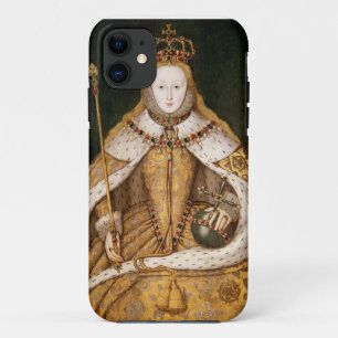 Königin Elizabeth I in den Krönungs-Roben iPhone 11 Hülle