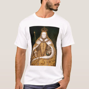 Königin Elizabeth I in den Krönungs-Roben T-Shirt