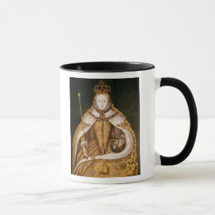 Königin Elizabeth I in den Krönungs-Roben Tasse