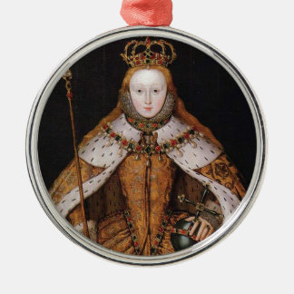 Königin Elizabeth I Ornament Aus Metall