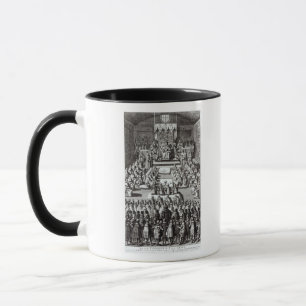 Königin Elizabeth I und Parlament Tasse