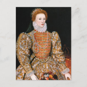 Königin Elizabeth I. von England Postkarte