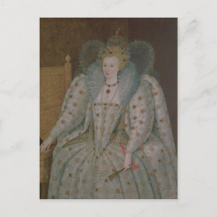 Königin Elizabeth I. von England und Irland Postkarte