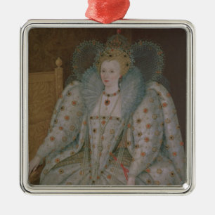 Königin Elizabeth I von England und von Irland Ornament Aus Metall