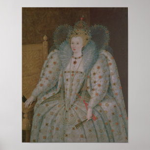 Königin Elizabeth I von England und von Irland Poster